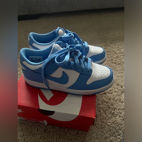 Nike Dunk Low GS University Blue - Picture 4 of 5